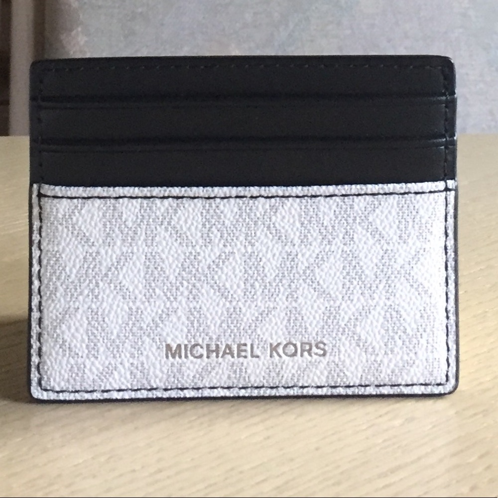 Michael Kors Cooper Bright White Card Holder Case